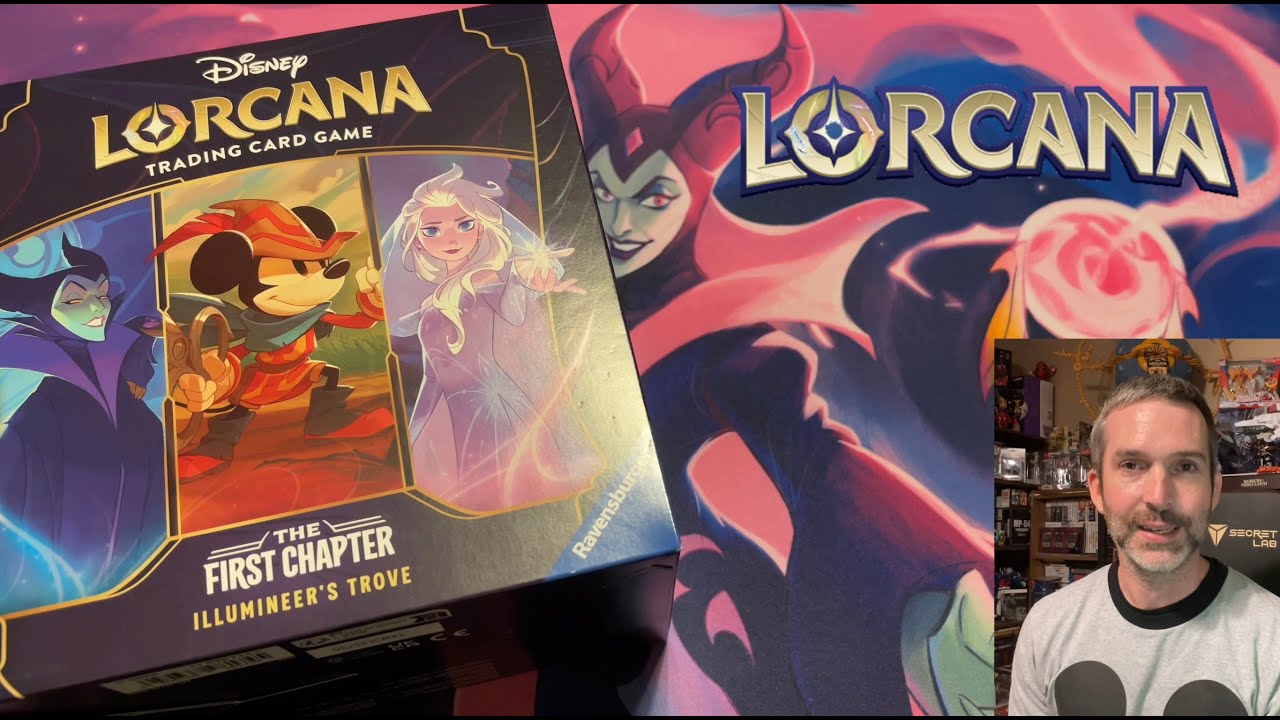 I found Lorcana early at Target | Opening an Illumineer's Trove First Chapter Box of Disney Lorcana