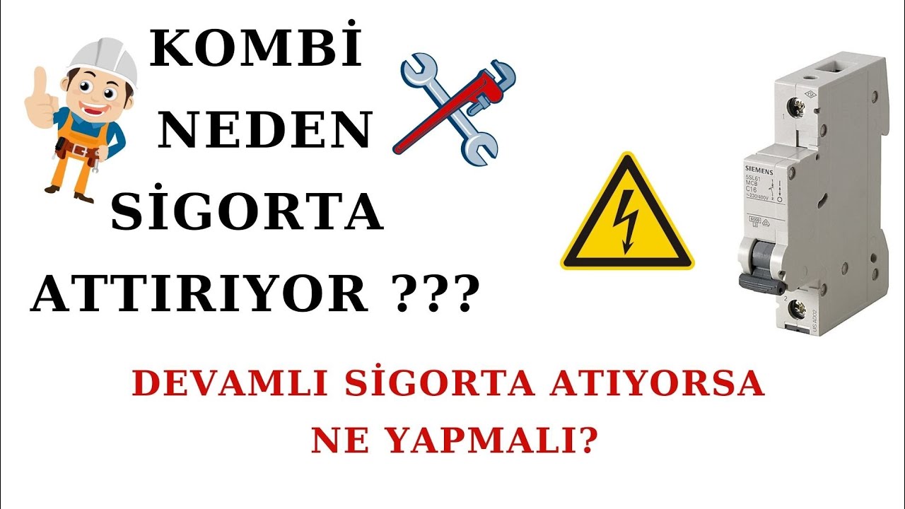 kombinin sigortası neden atar?  OMBİ sigorta arızaları nelerdir.