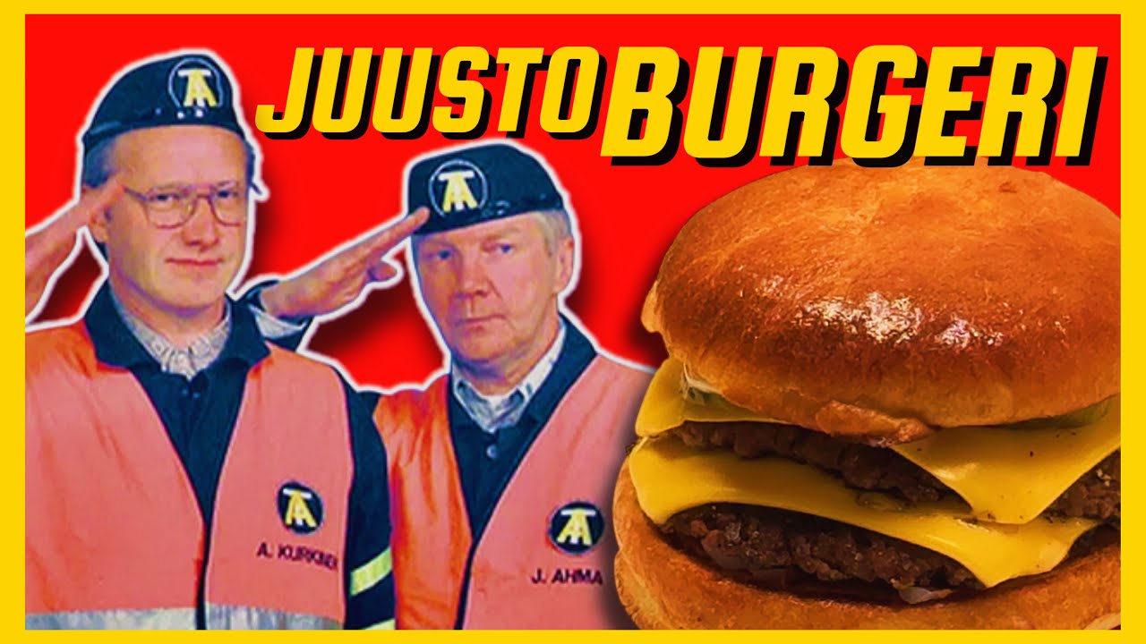 TEAM AHMA: DOUBLE CHEESEBURGER🍔 | Heimo Kokkaa Suomi-Filmeistä