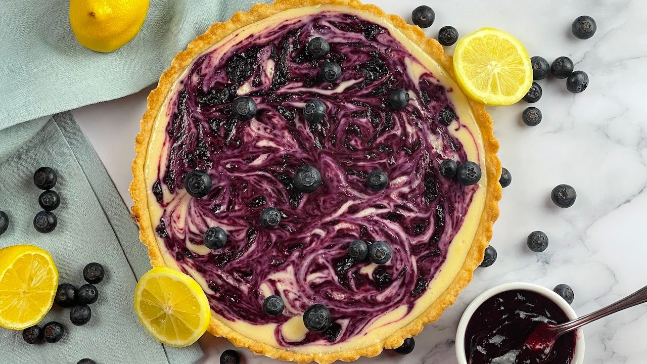 How to make a Lemon Blueberry Tart