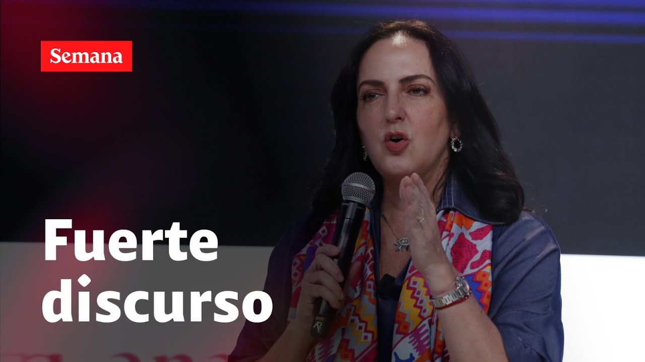 María Fernanda Cabal advirtió los riesgos electorales de Colombia ante la UE