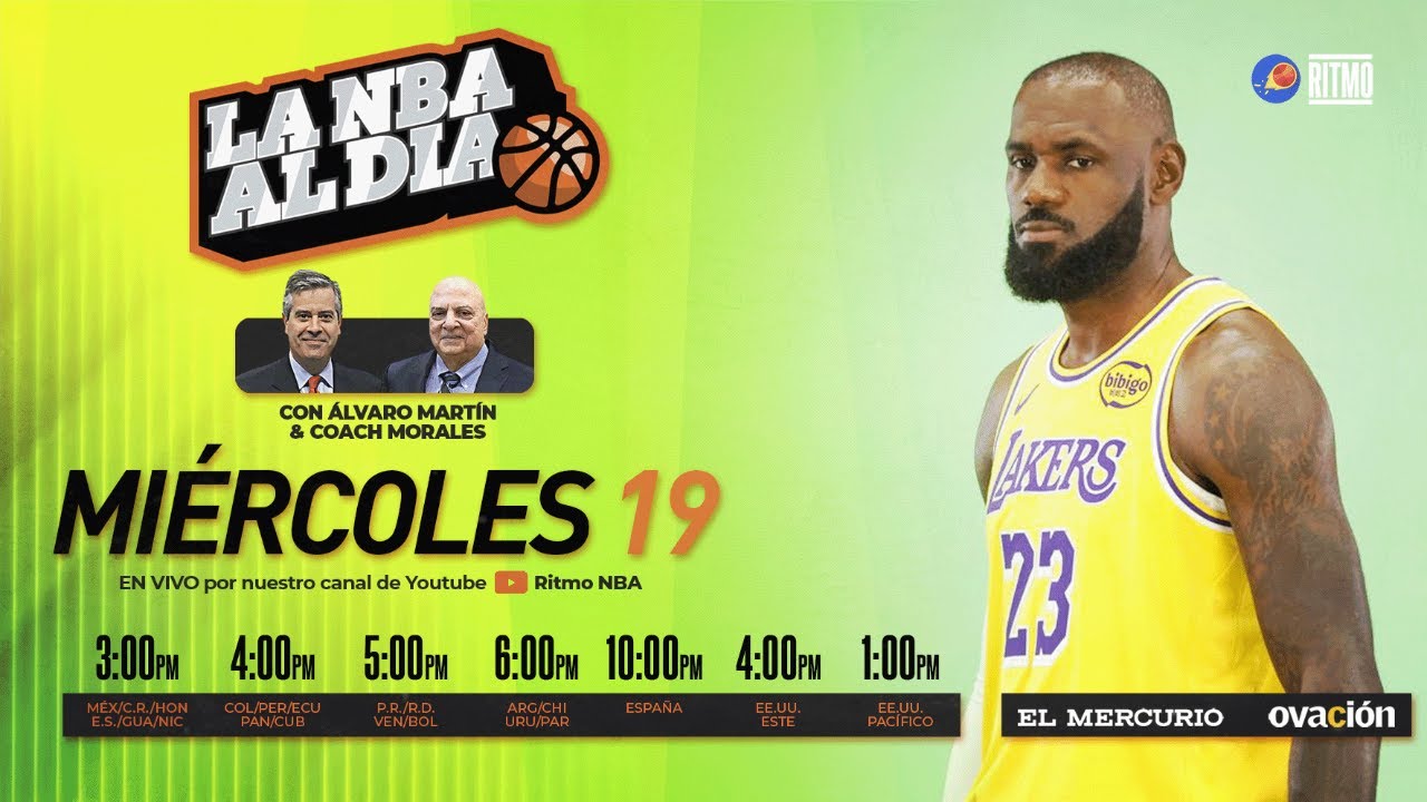 LA NBA AL DÍA #4 🏀 | ÁLVARO MARTÍN & COACH MORALES | MIÉ 19.NOV.25