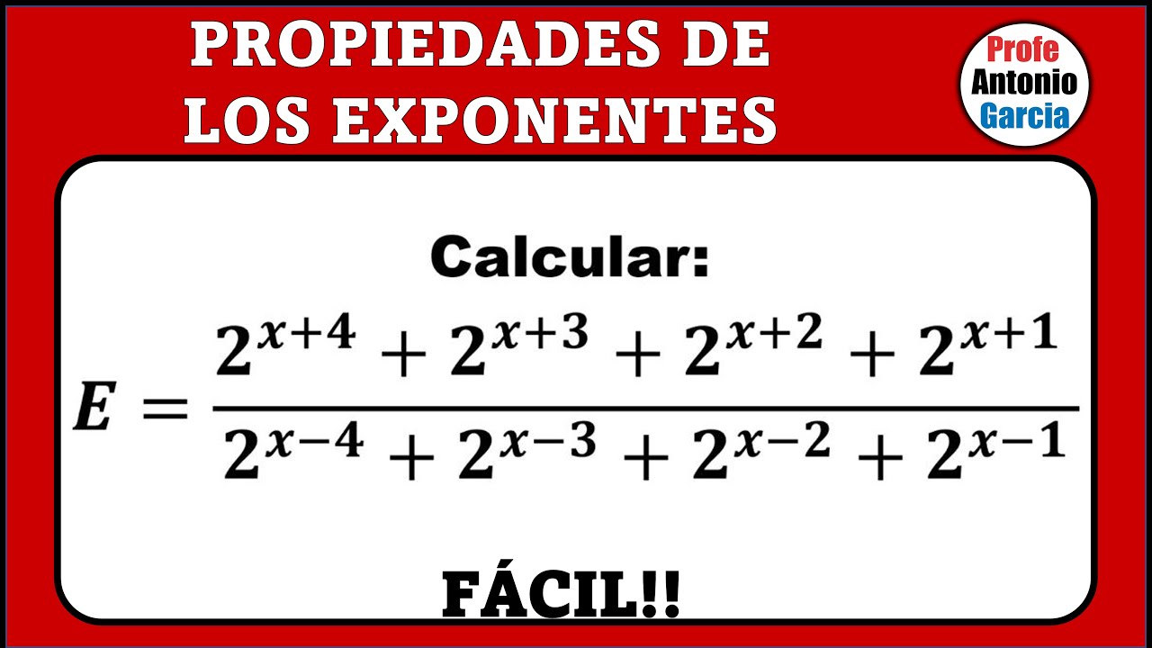 ¡Este Problema con Potencias de 2 Te Va a Sorprender!Lo Puedes Resolver? #matematicas #algebra #math