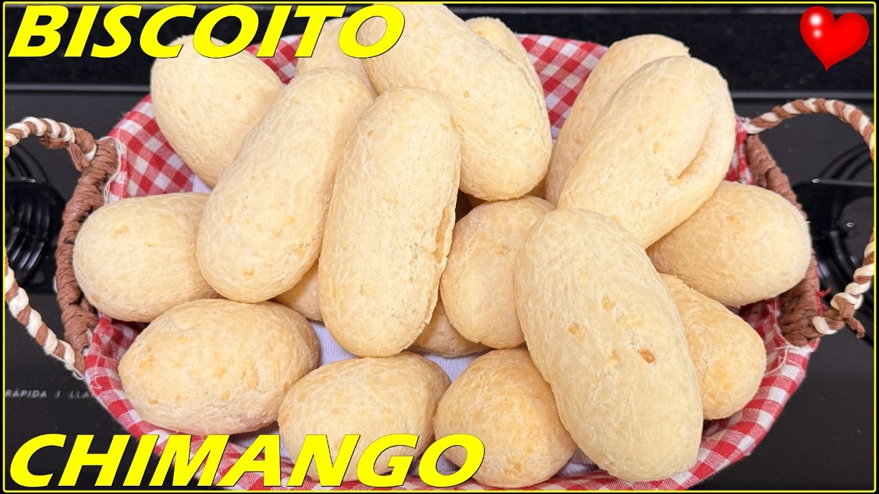 BISCOITO DE ASSADO DE POLVILHO NÃO MURCHA (CHIMANGO)