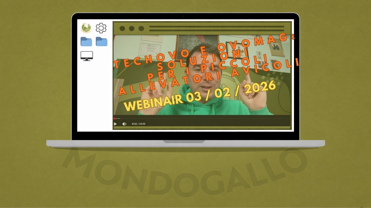 Techovo e OvoMag: Soluzioni per i Piccoli Allevatori Avicoli | Webinar Mondo Gallo 03/02/2026
