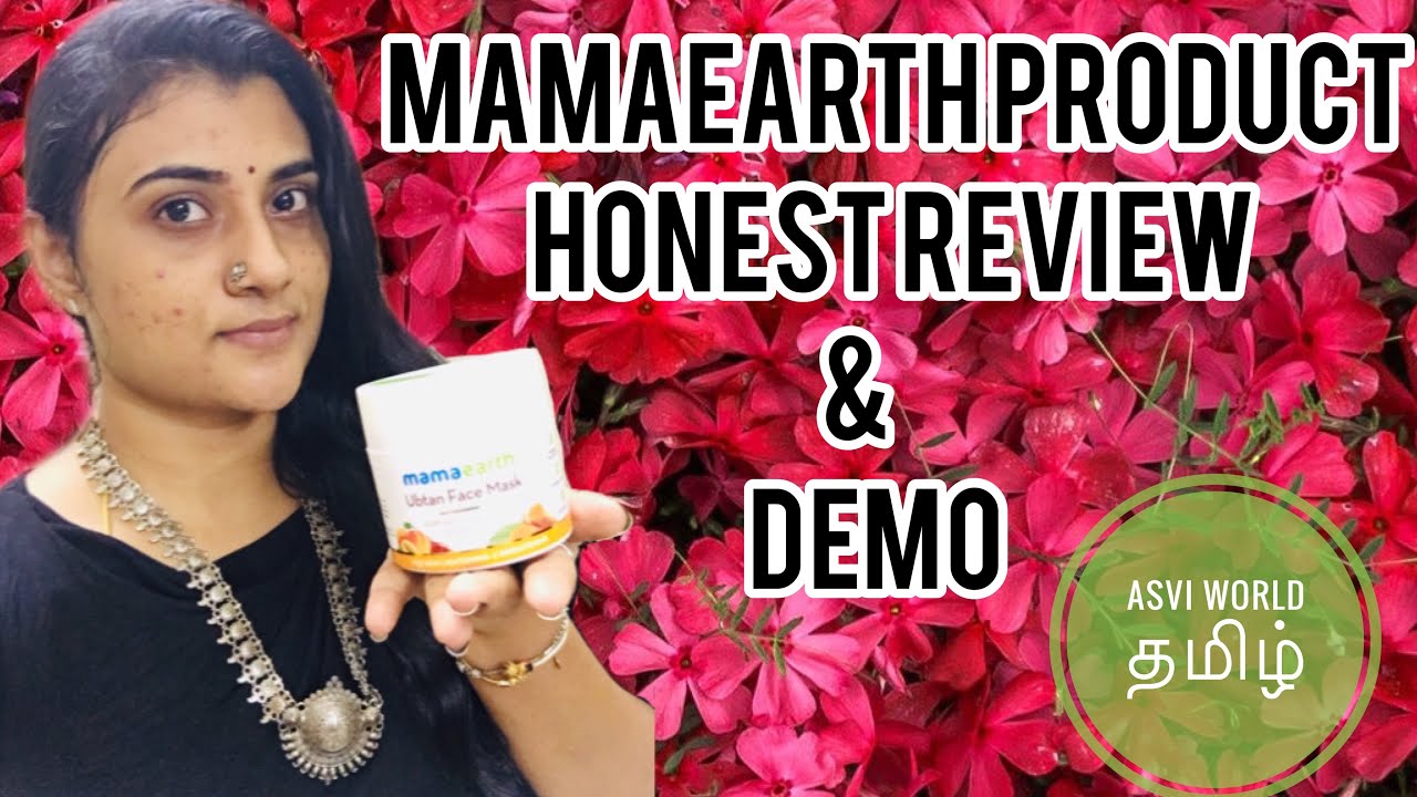 Mamaearth ubtan face mask review & demo | honest & complete review | in tamil | asvi world