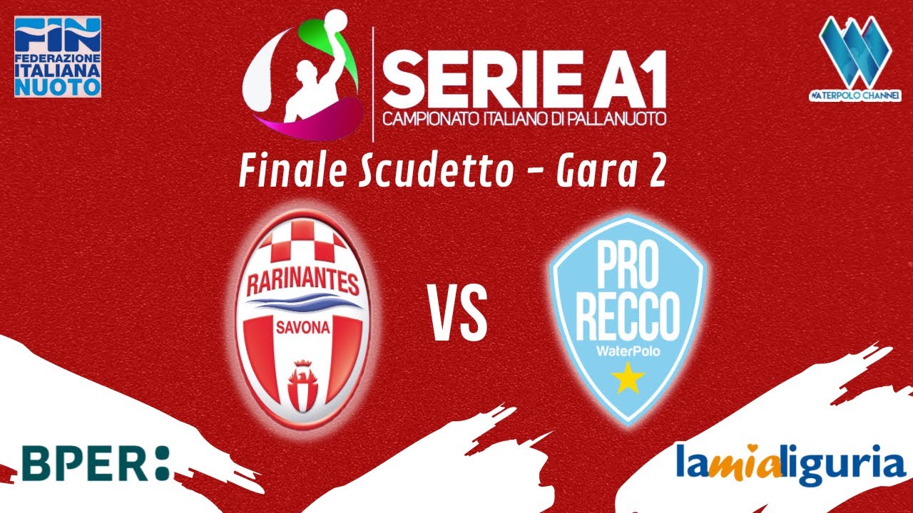 Finale Gara 2 | BPER Savona 🆚 Pro Recco 3-12 (Full Match)