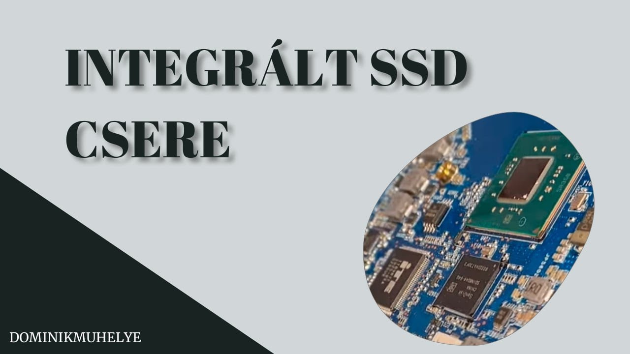 Laptop eMMC csere | nem látja az integrált SSD-t