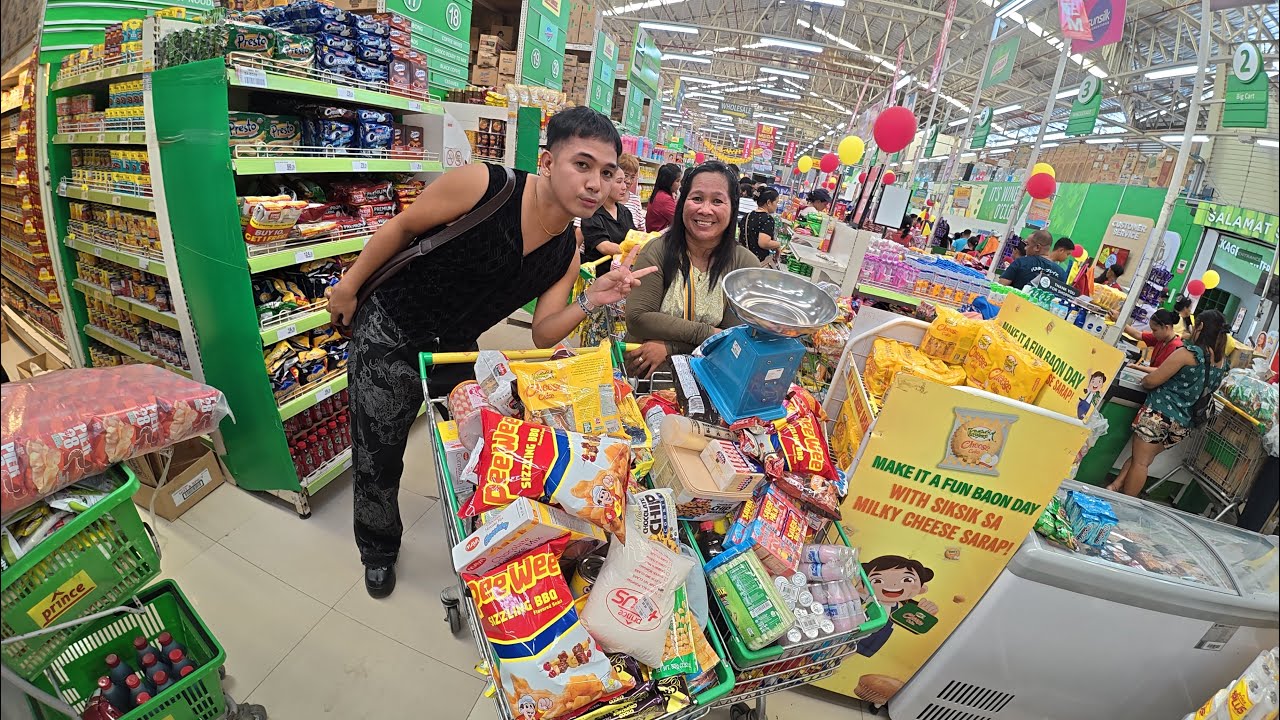 BONGGANG GROCERIES PARA KAY NANAY NALULA AKO SA BINAYARAN KO ANDAMI KALOKA PAKAK