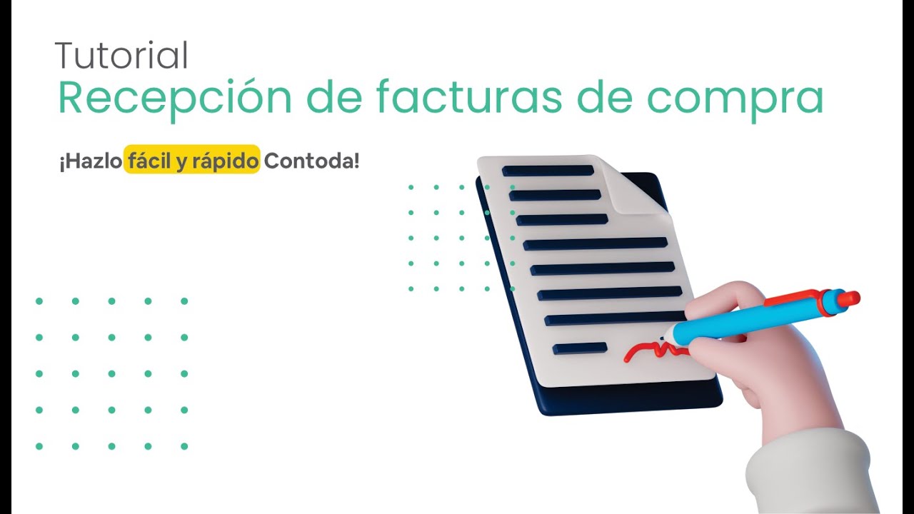 Tutorial - Recepci&oacute;n de facturas electr&oacute;nicas por compras a cr&eacute;dito