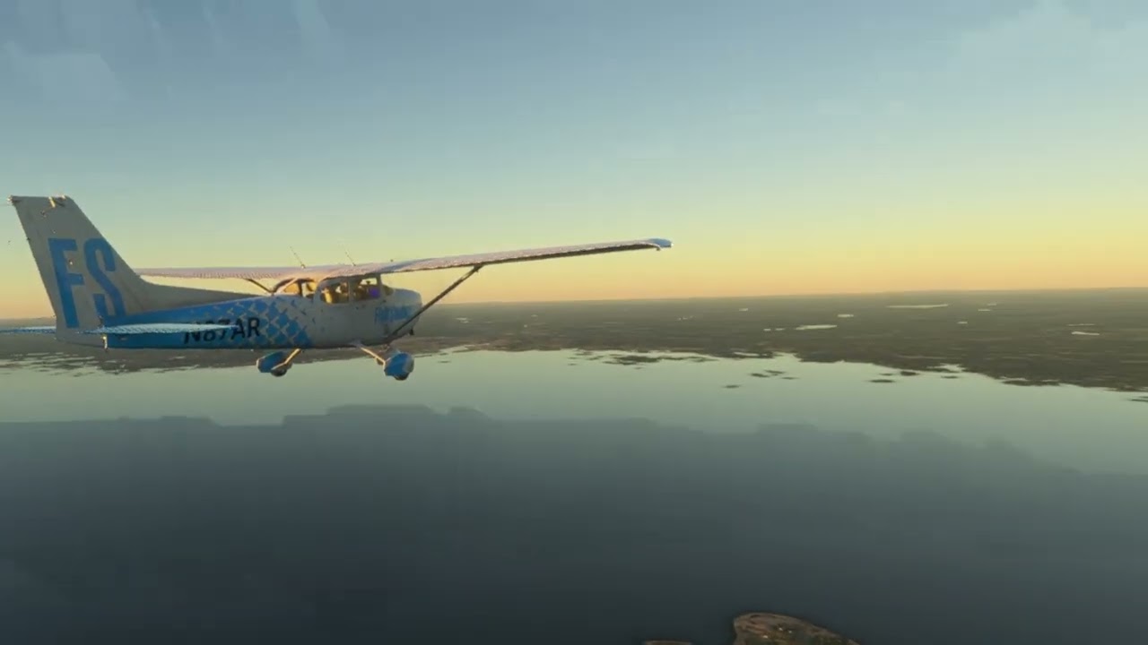 Microsoft Flight Simulator - Путешествие по Балтийскому побережью Дании и Швеции - из ESMZ в ESSW
