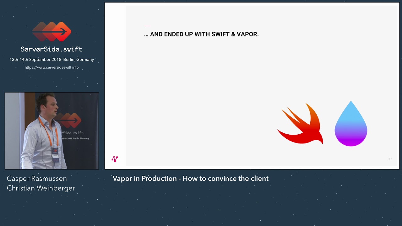 Vapor in Production - How to Convince the Client - Casper Rasmussen & Christian Weinberger