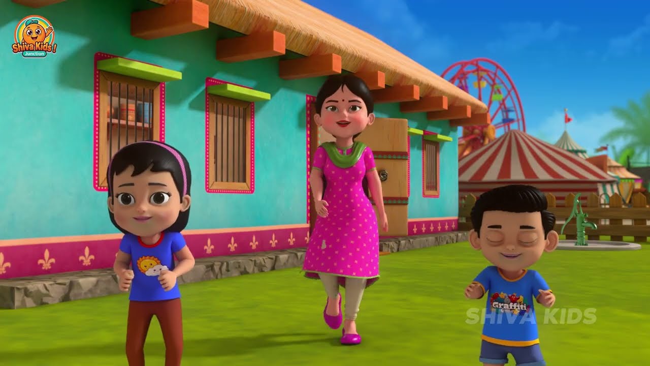 फलों की रेलगाड़ी 🚆🍌 | Non-Stop Hindi Rhymes For Kids | 34 Minutes Fun