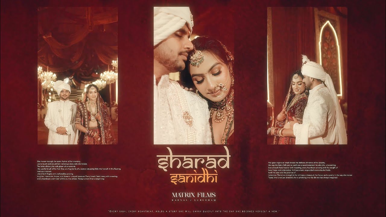 SHARAD & SANIDHI CINEMATIC CUT