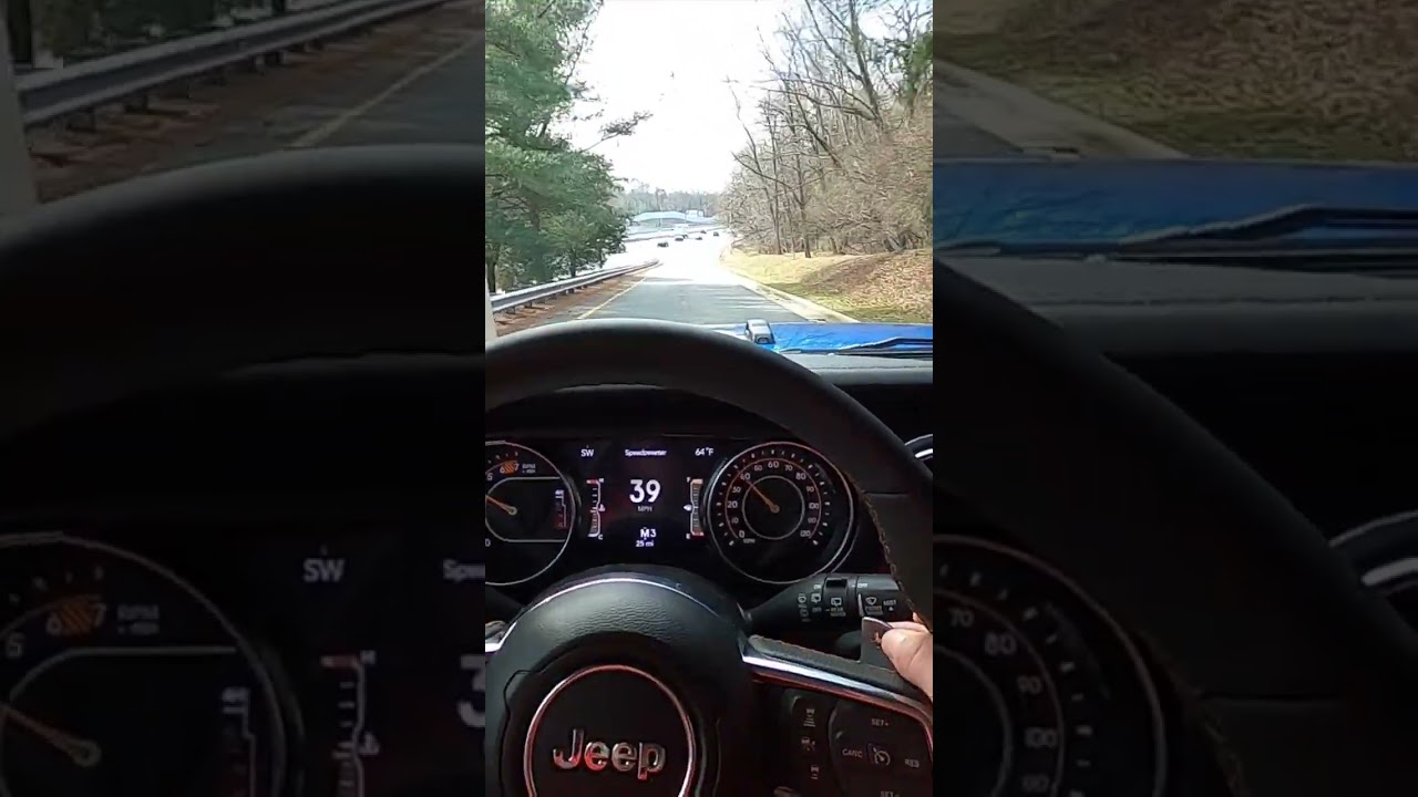 Jeep Wrangler 392 On Ramp Acceleration