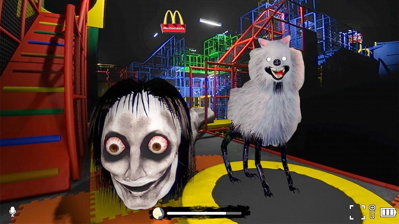 CAUGHT in McDonald's PLAYROOM WITH ALPHA WYRM and JOEY IS TERRIFYING (The Classrooms)