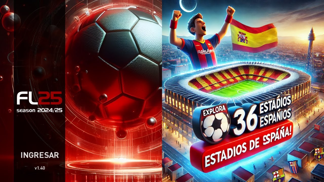 ¡TODOS los Estadios de España en Football Life 2025! 🌟 Guía Completa + Cómo Instalar Más Estadios