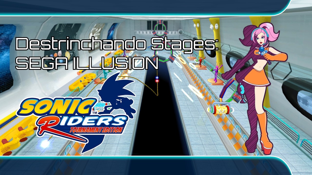 Sonic Riders Tournament Edition - Destrinchando Stages: SEGA Illusion