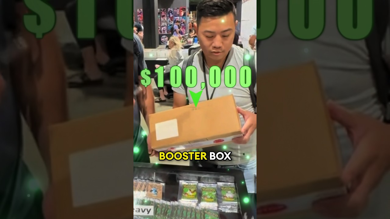 $100,000 SEALED Booster Box CASE  from 1999.   #pokemoncards #pokemoncommunity #pokemon #tcg