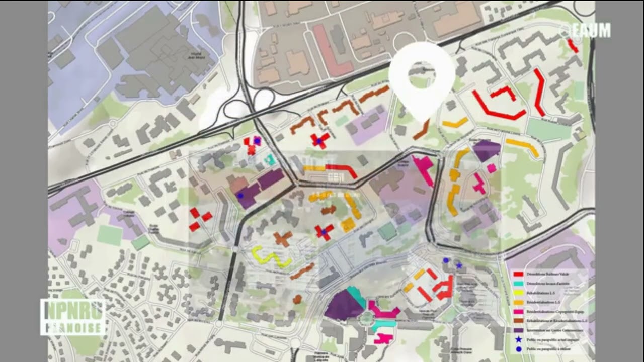 NPNRU Planoise Besancon : Nouveau Programme National de Renouvellement Urbain