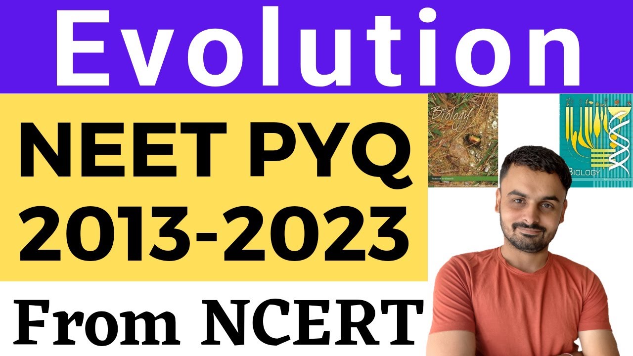 Evolution class 12 neet pyq from ncert