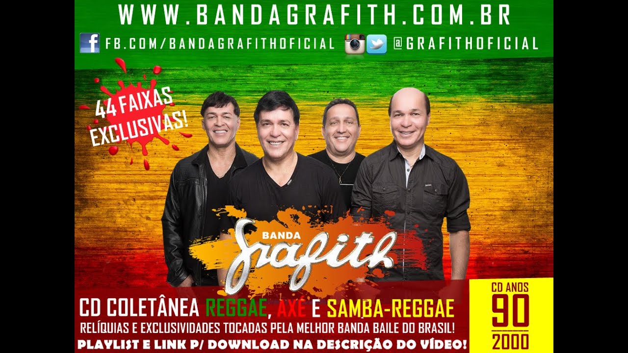 Banda Grafith - CD Coletânea Reggae | Axé | Samba-Reggae