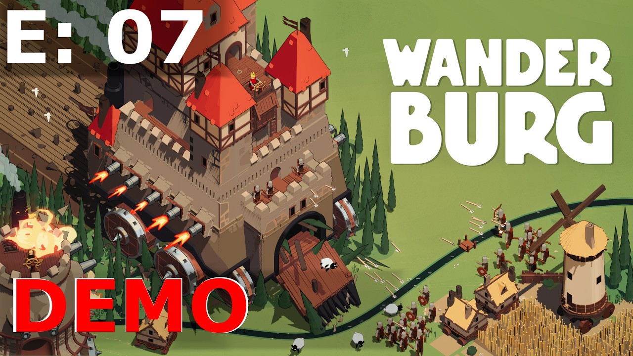 Wanderburg Demo - E7 - Patchy the Pirate + Side Cannons + Magma Core + Carpenters