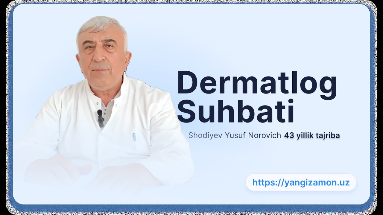 Dermatolog savollarga javob berdi