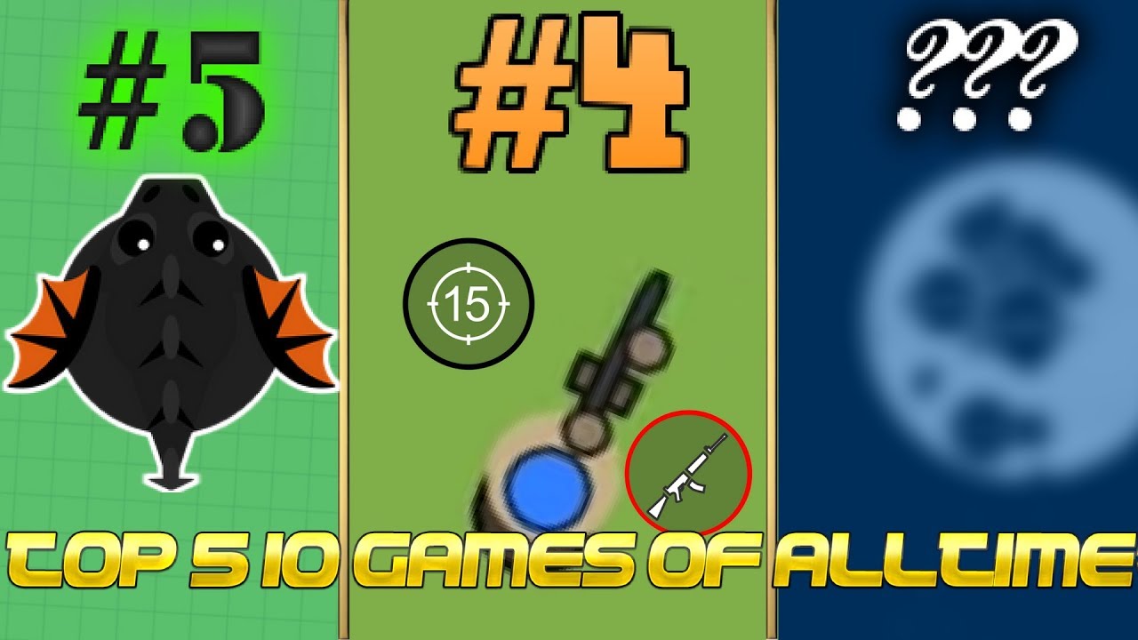 Top 5 Greatest IO Games Of Alltime!