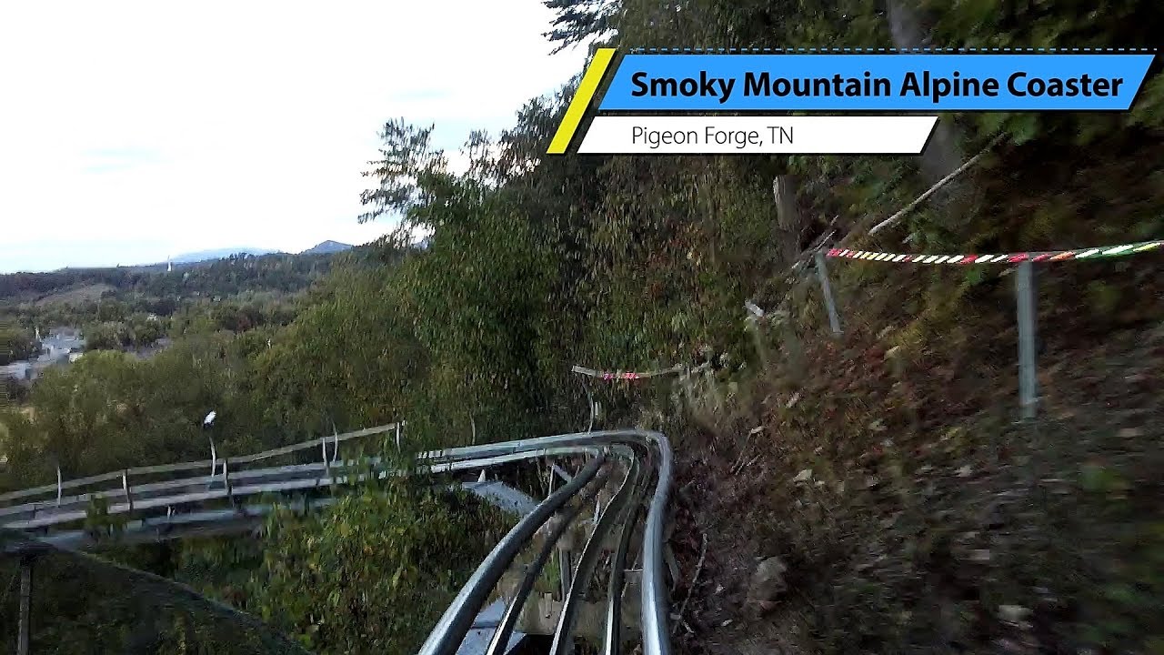 Smoky Mountain Alpine Coaster Onride POV (Pigeon Forge, TN)