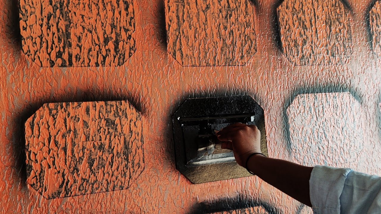 3D TEXTURE DESIGN // EXTERIOR ROYAL MATALIC DESIGN// ASIAN PAINTS MATALIC DESIGN//