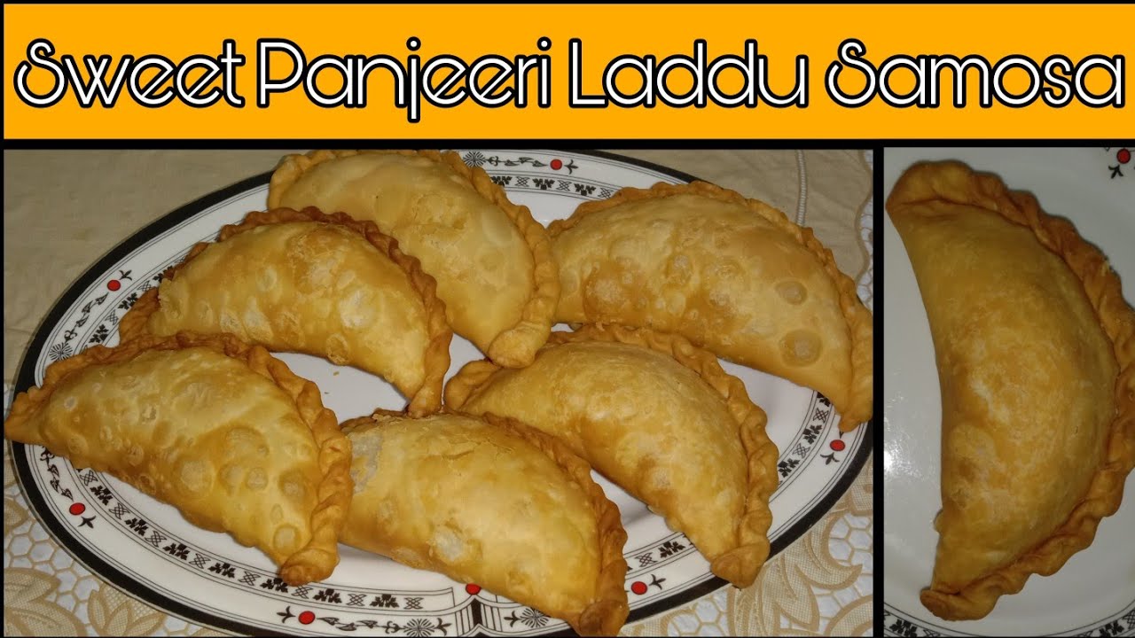 Sweet Panjeeri Laddu Samosa / Traditional Pakistani Sweet / Winter Special Sweets