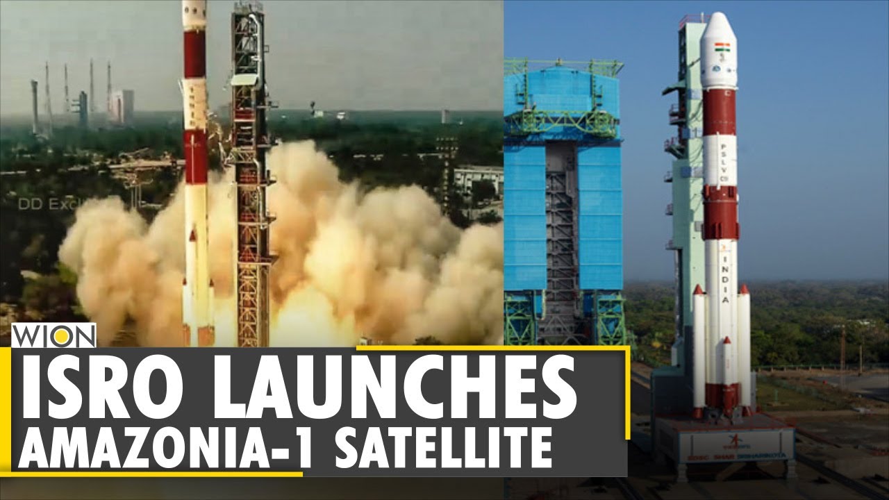 Brazil's primary satellite Amazonia-1 Satellite launches from ISRO, India | World News | WION