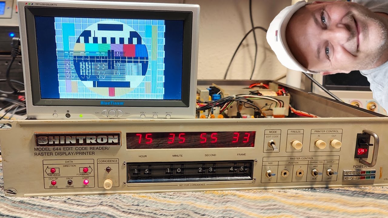 Shintron 644 Edytuj kod czytnika wyświetlacza rastrowego 1980 naprawa