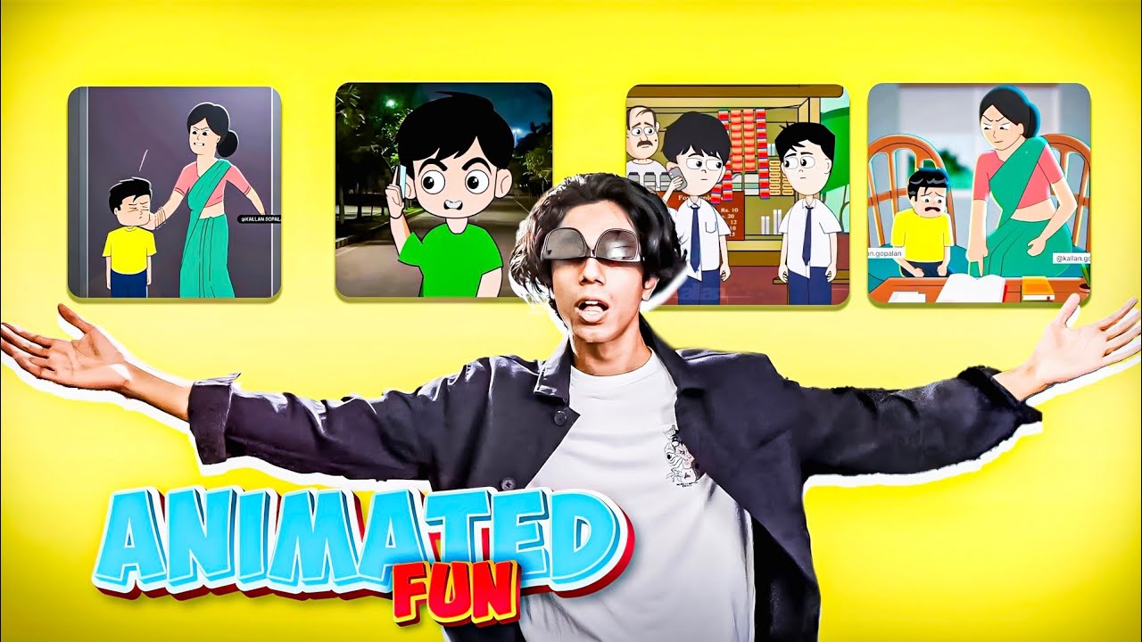 ANIMATION FUN... അപ്പം കുറച്ച് ചിരിക്കാം....