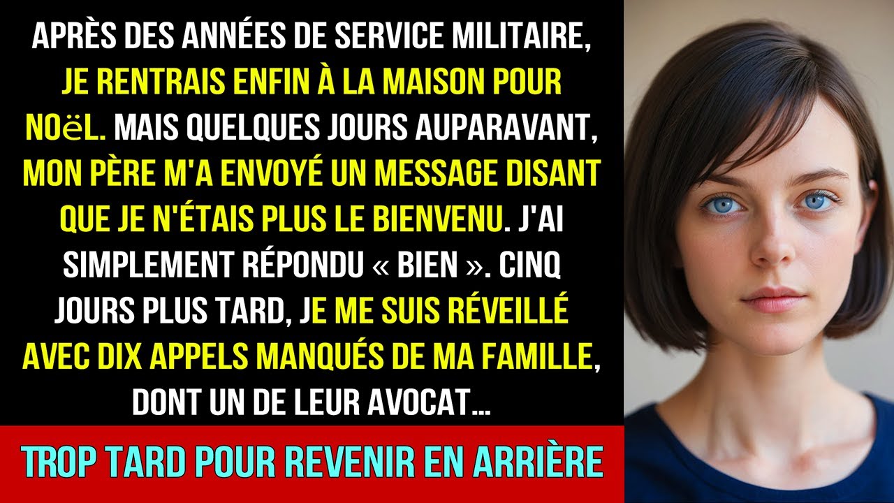 Mon père m’a reniée à Noël… alors j’ai repris légalement sa maison