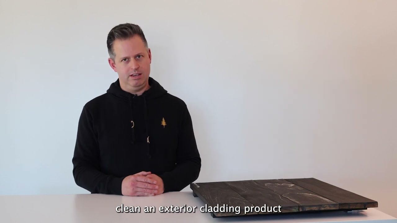 VIDEO: Cleaning & Recoating Charred Accoya Exterior Cladding