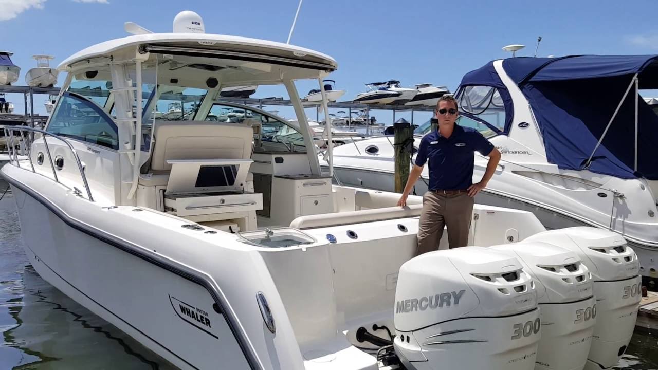 2015 Boston Whaler 345 Conquest Boat For Sale at MarineMax Sarasota