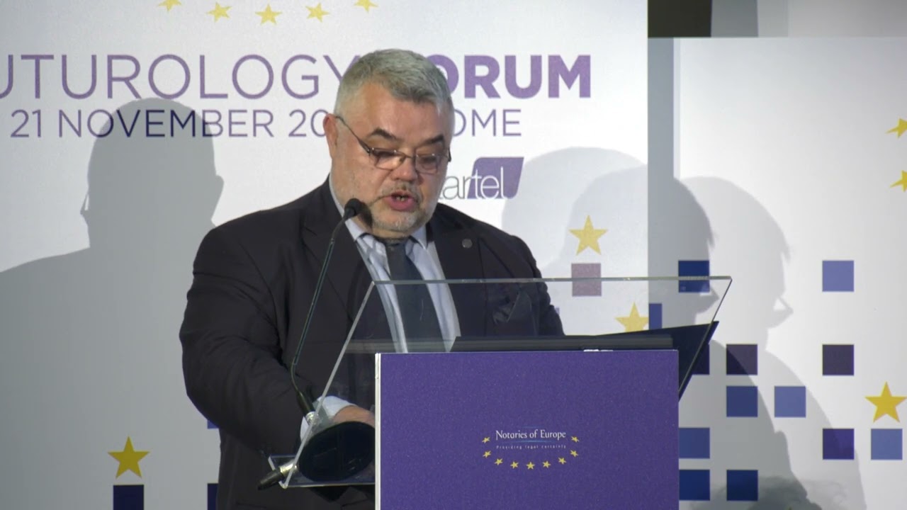 4 - Opening speech by Tamás Parti, President of the CNUE Futurology Forum