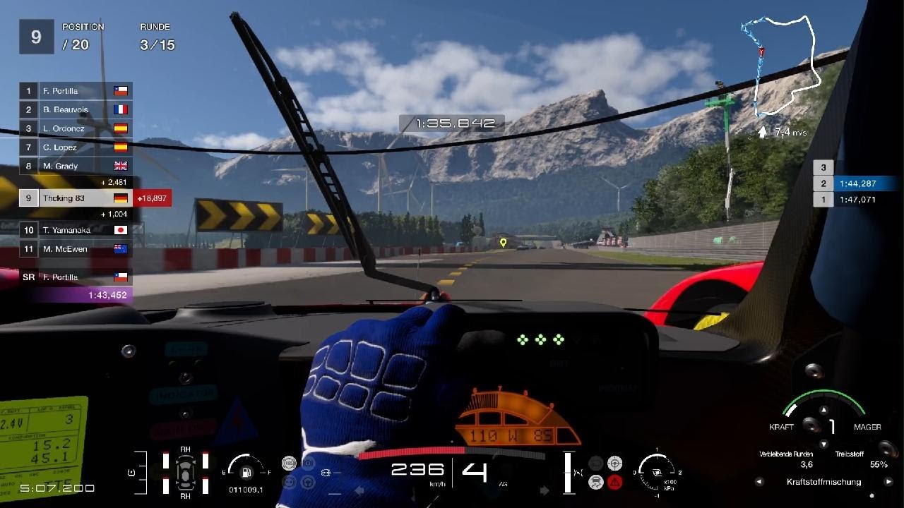 Gran Turismo 7 Sardenga Road Track - LP800