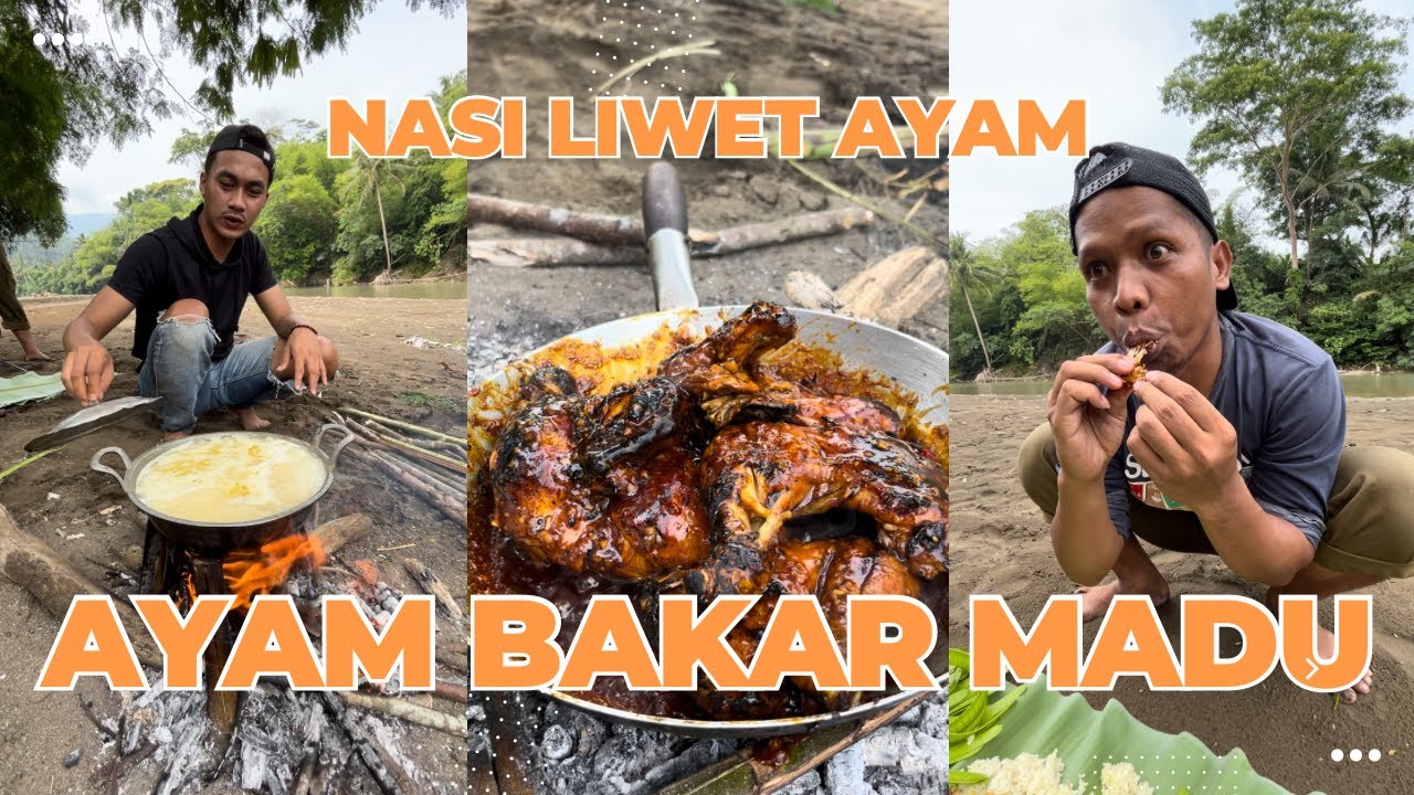AYAM BAKAR MADU PALING ENAK DAN NASI LIWET KALDU AYAM ASLI YANG BIKIN NAGIH