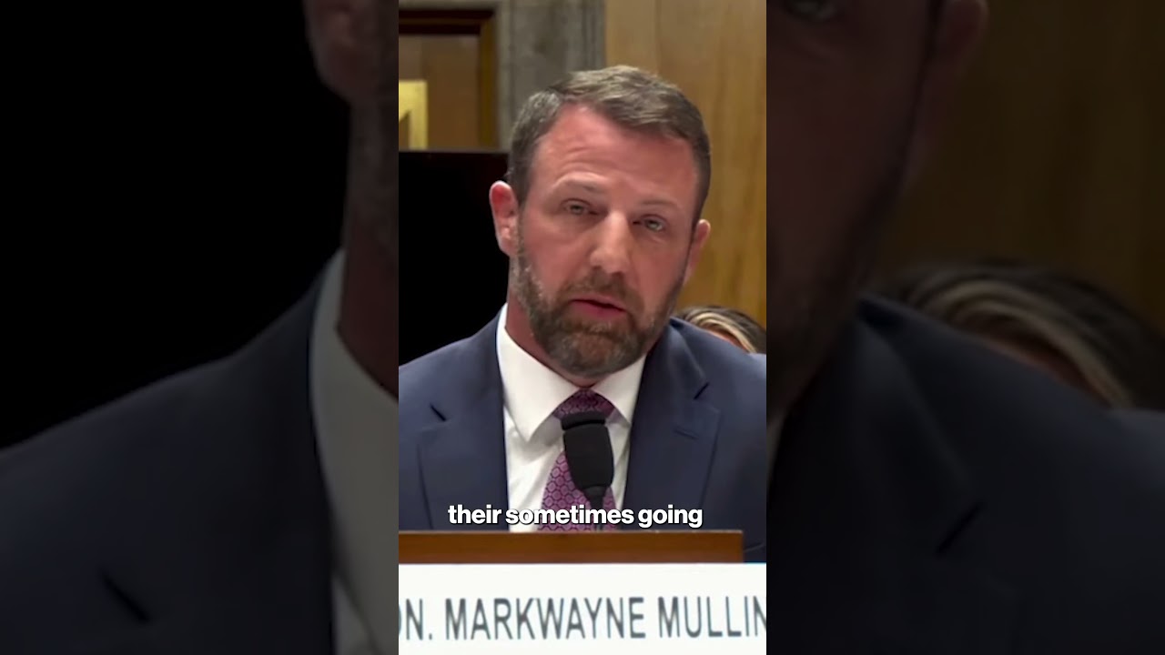 Markwayne Mullin says he regrets calling Alex Pretti a 'deranged individual' #shorts