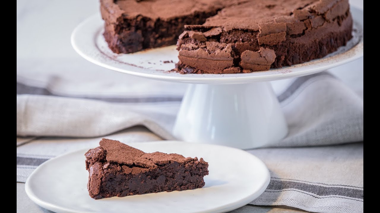 เค้กช็อกโกแลตไร้แป้ง Flourless Chocolate Cake : พลพรรคนักปรุง