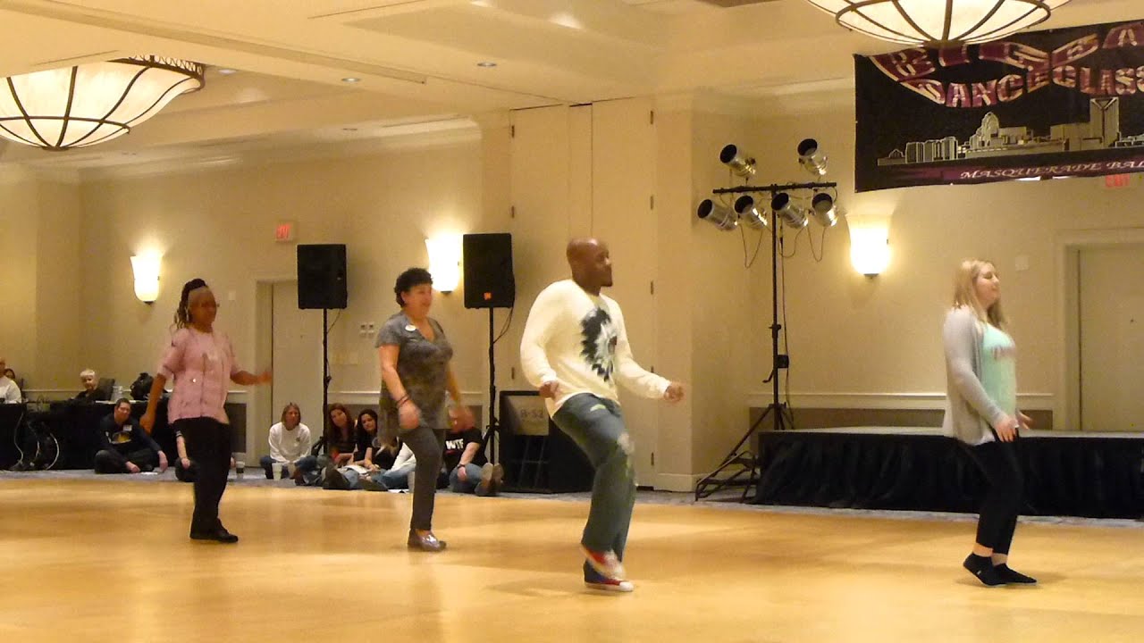 You're So Beautiful Line Dance by Lorenzo 'goLo' Evans Demo @ Big Bang 2016