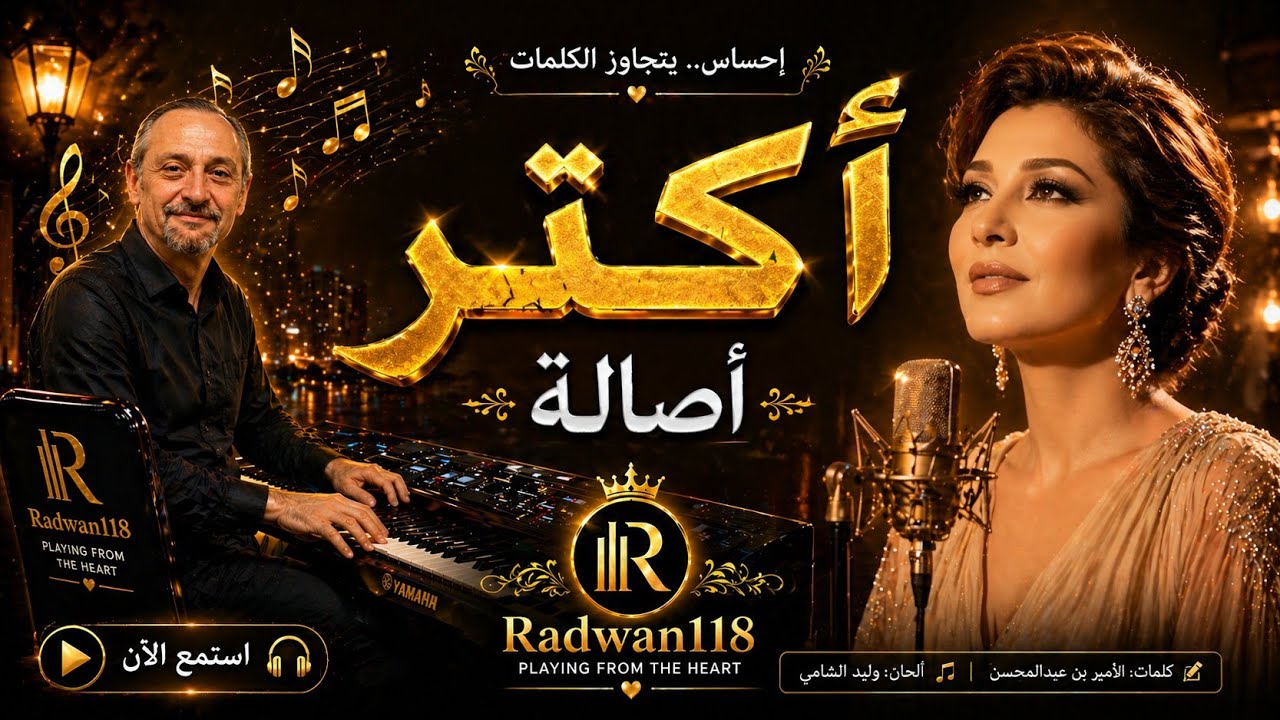 أكتر – أصالة | إحساس يكسّر القلب, كل نغمة بتحكي وجع، وكل لحن يوصل للقلب مباشرة 💔🔥🎹#موسيقى #طرب #عزف