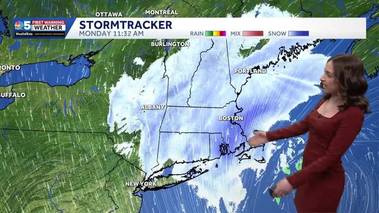 Turning drier Monday evening (02-23-26)
