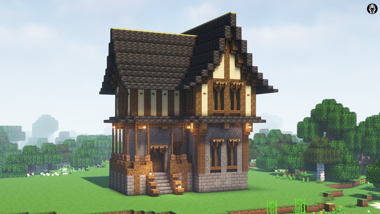 Minecraft Medieval House Tutorial