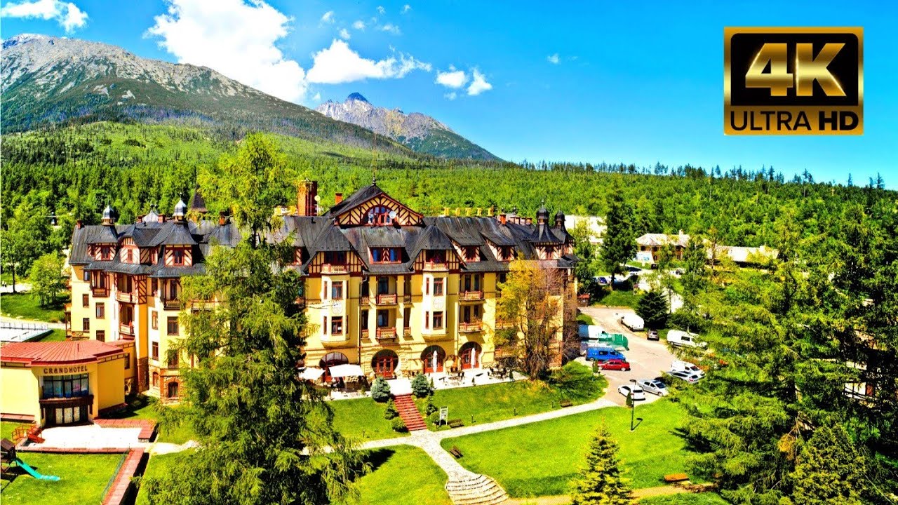Grandhotel Starý Smokovec  **** Vysoké Tatry 4K Slovakia