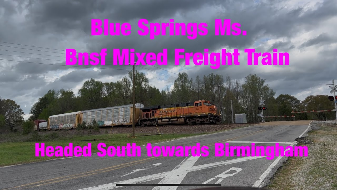 585 Bnsf Mixed Freight Train 6177 #bnsftrains #mixedfreighttrains 