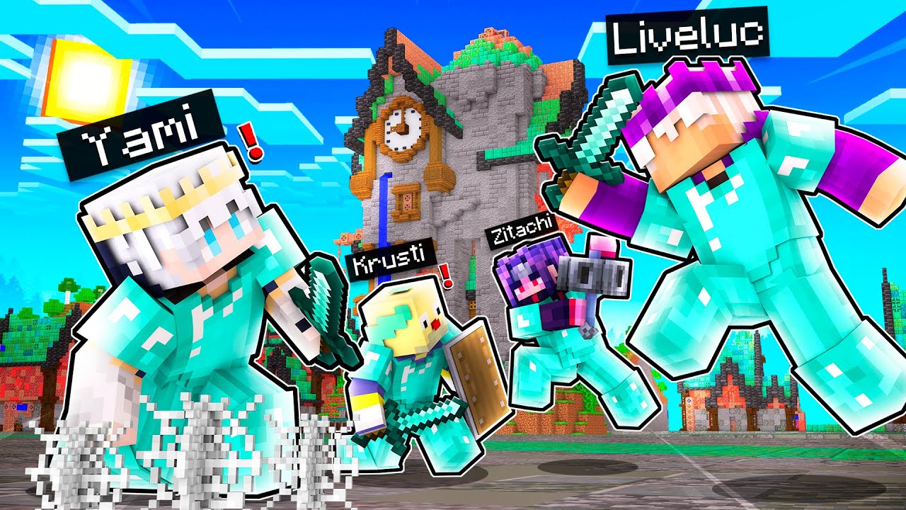ich VERBÜNDE mich MIT ZITACHI um GEGEN YAMI zu KÄMPFEN! (Minecraft Nachbarschaft)